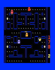 Pac-Man (Atarisoft) Screenshot 1